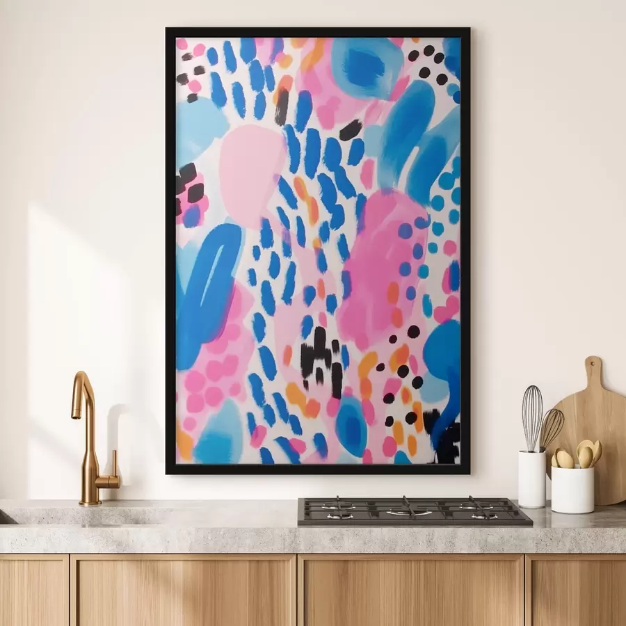 Pilt Värviline abstraktsioon f41805