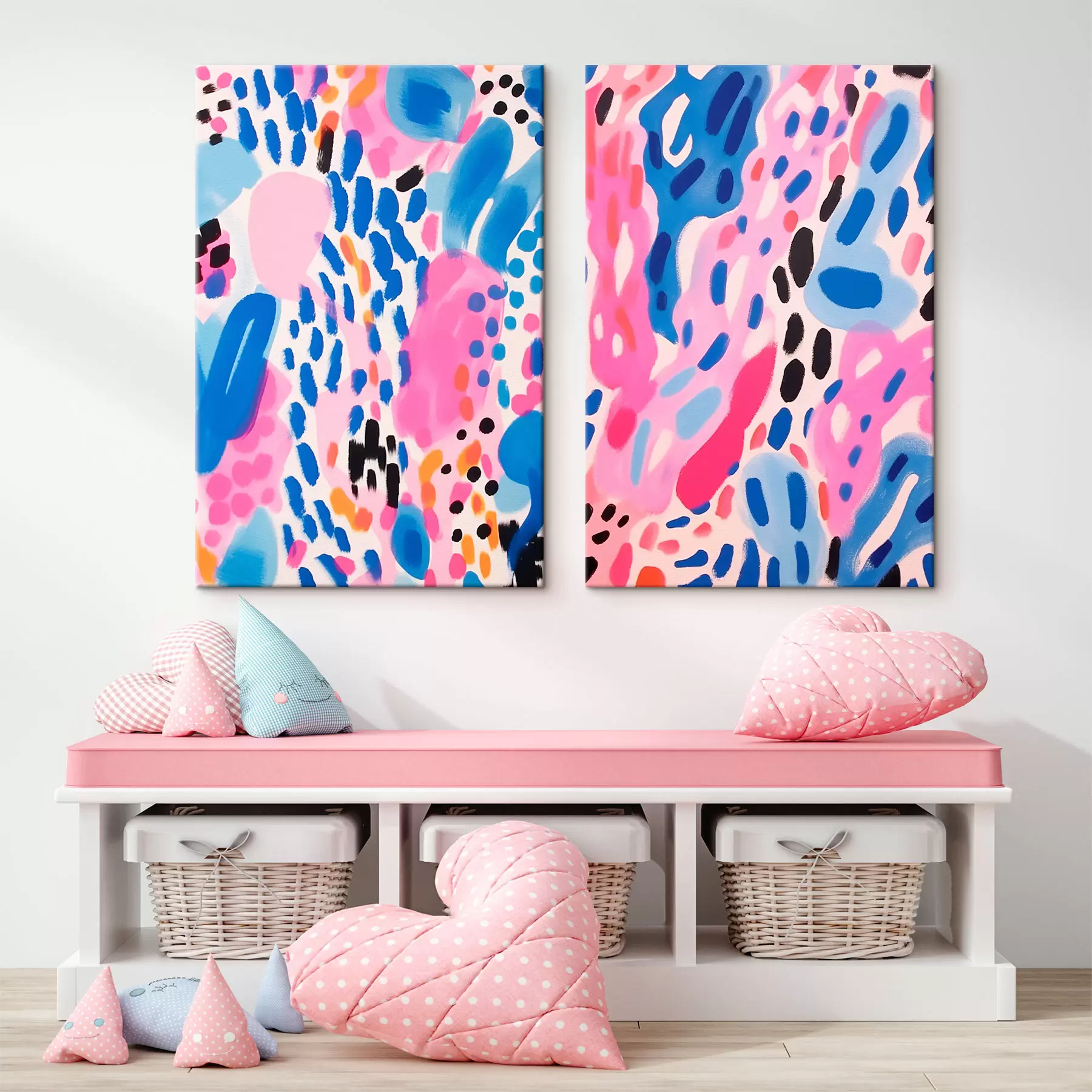 Pilt Värviline abstraktsioon m00393