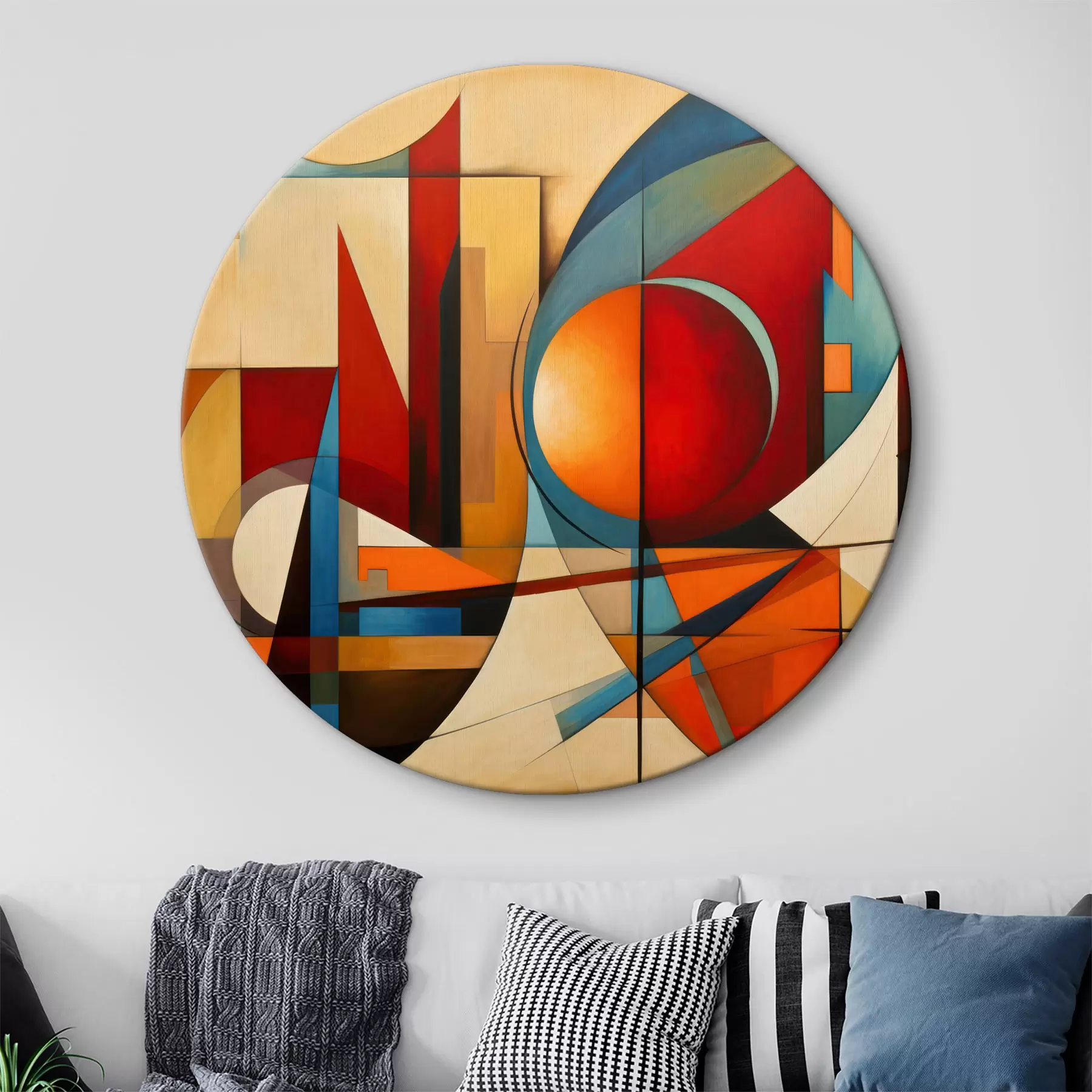 Pilt Abstraktsed geomeetrilised kujundid r36302