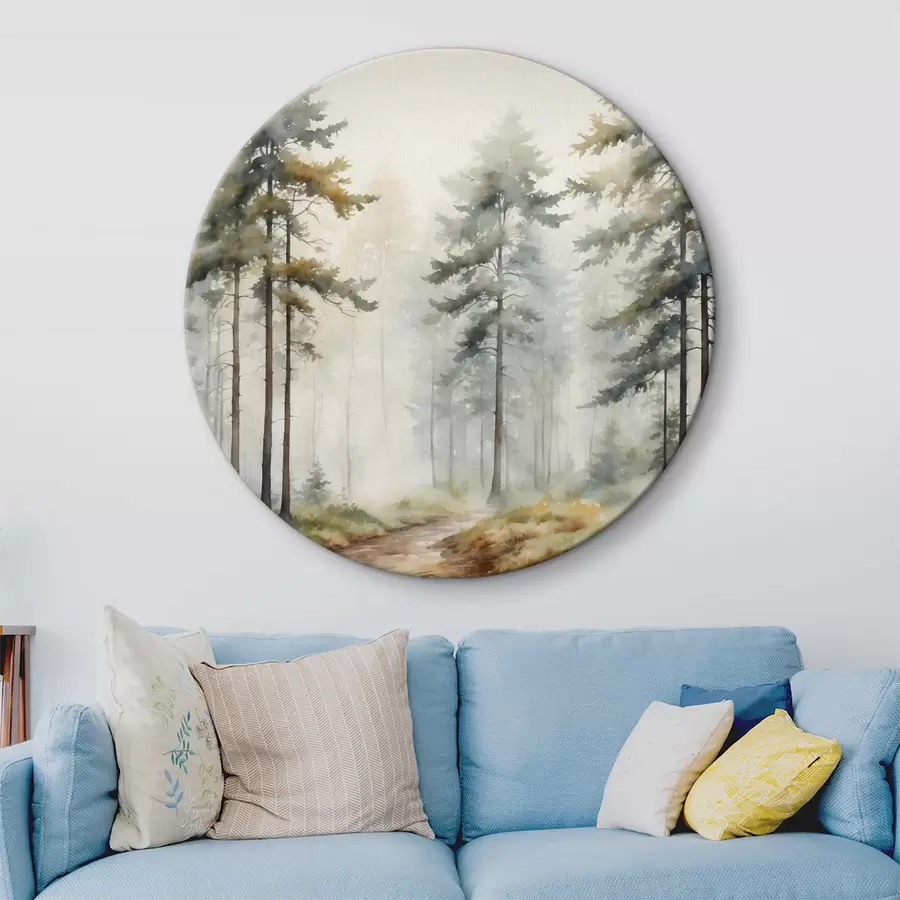 Pilt Metsarada akvarell  r37338