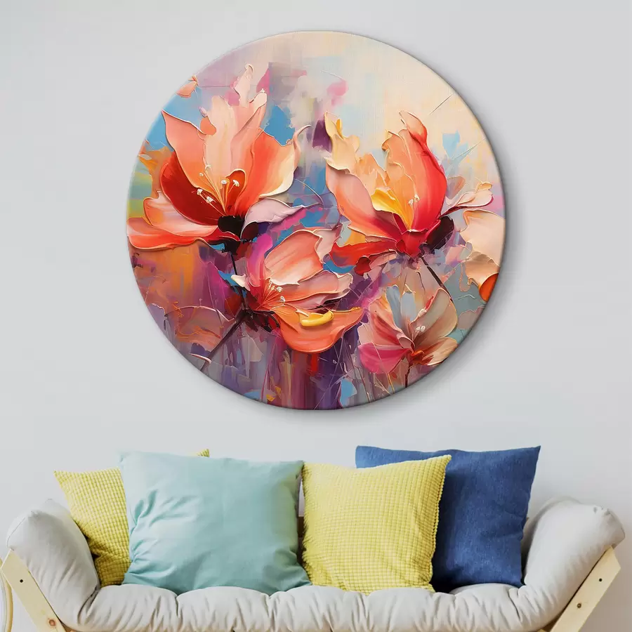 Fototapeedid Akvarell lilled r37535