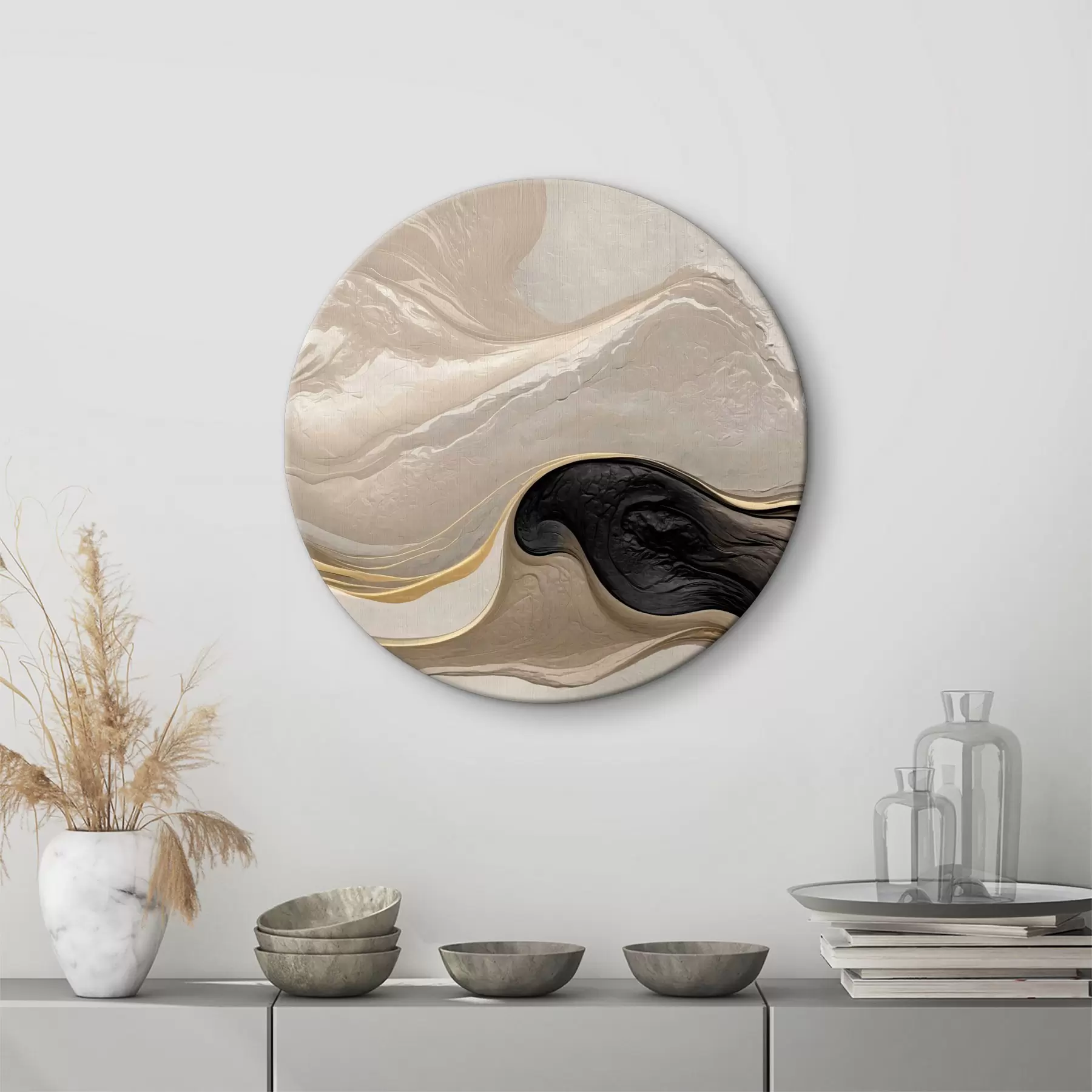 Pilt Abstraktsioon koos tekstuuri imitatsiooniga r39088