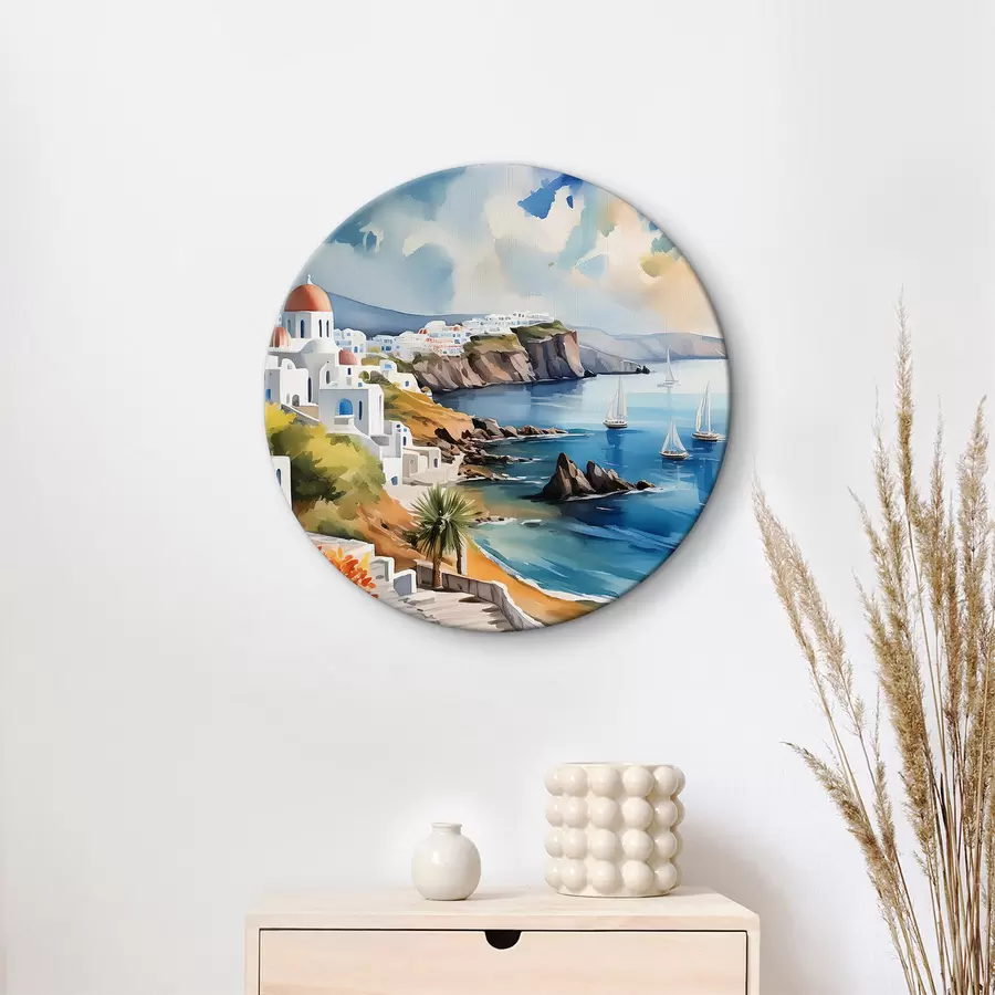 Pilt Vaade Santorini linnale r39304