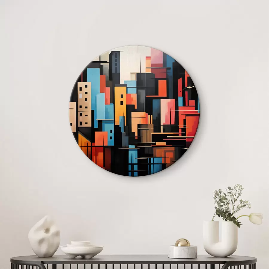 Pilt Linna geomeetriline abstraktsioon r39716