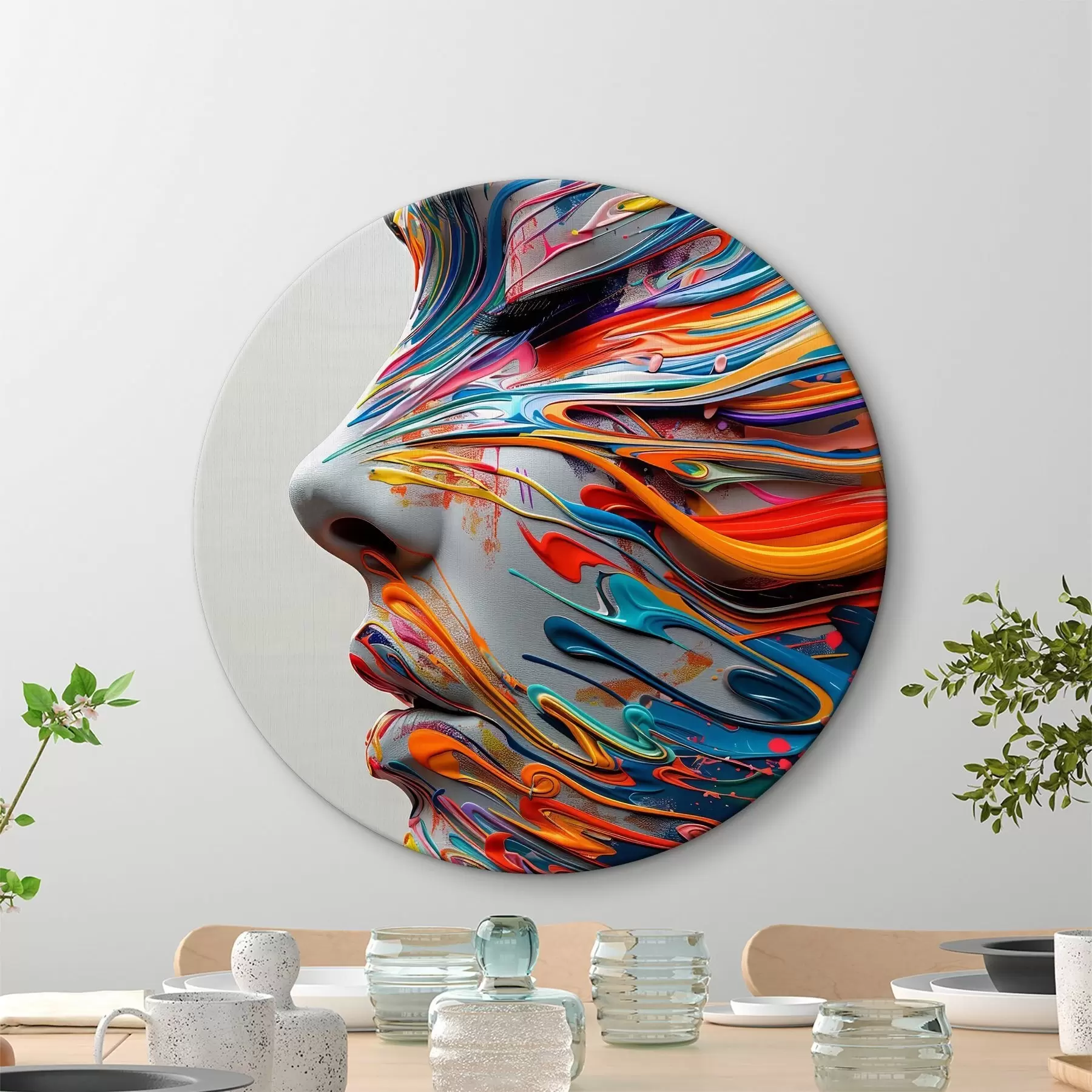 Pilt Nägu värvitud r40203