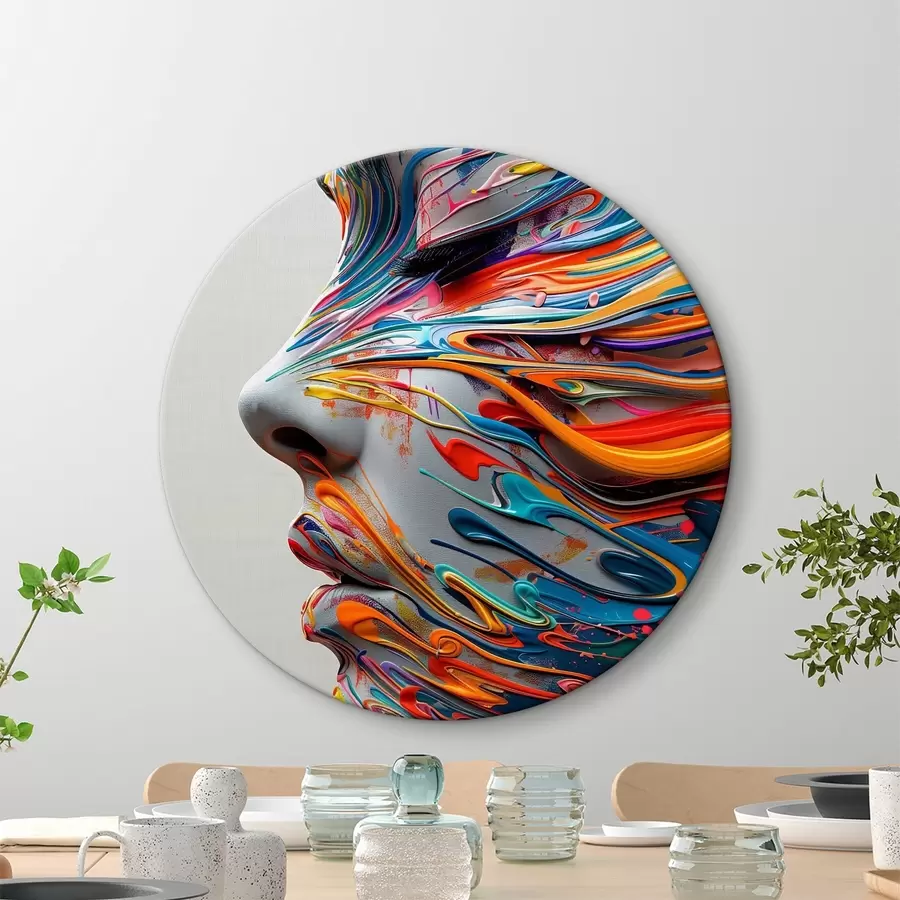 Pilt Nägu värvitud r40203