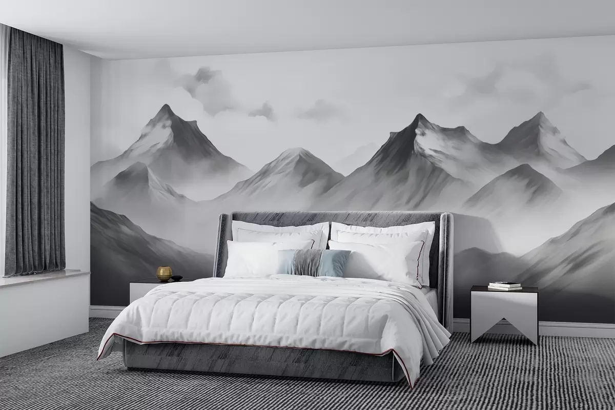 Fototapeedid Mägine udu w02309