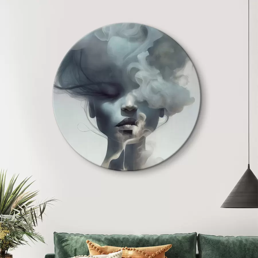 Pilt Tüdruk ja hall udu r35818