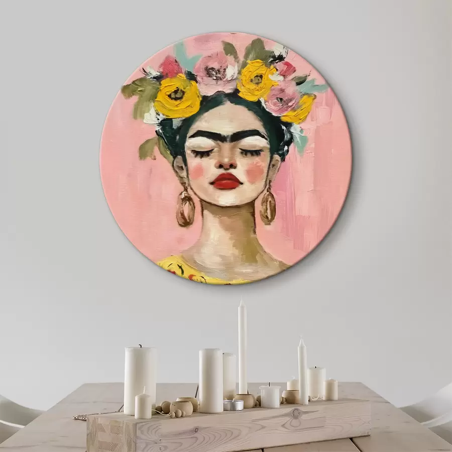 Fototapeedid Frida Kahlo trükitud tekstuur r38292