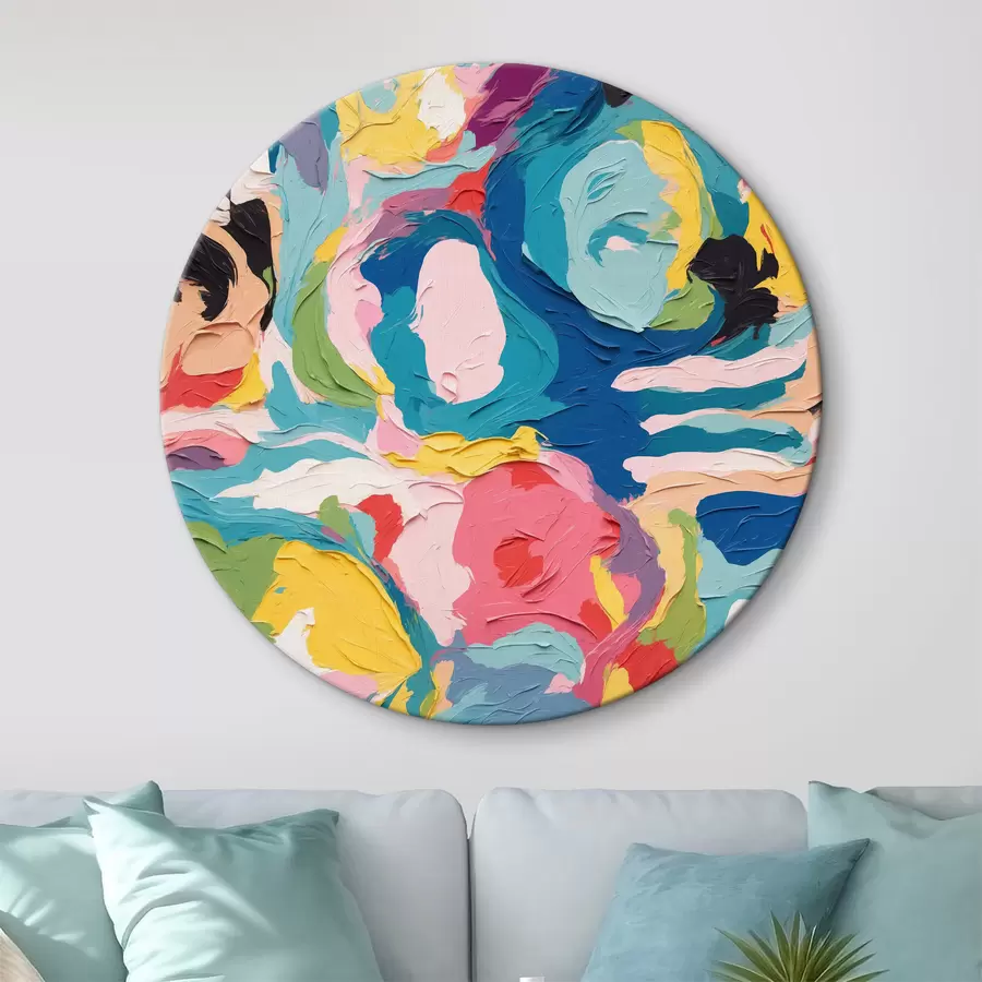 Fototapeedid Abstraktne maal mitmevärviliste värvidega r39612