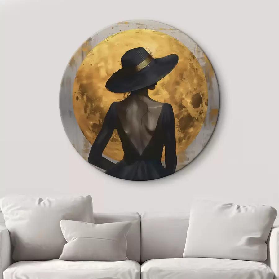 Pilt Tüdruk mustas r39685