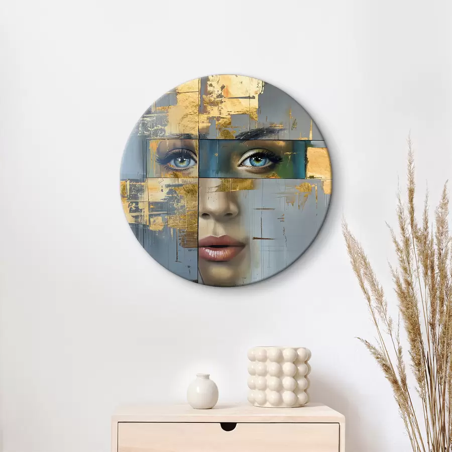 Fototapeedid kaasaegne abstraktne portree r40240