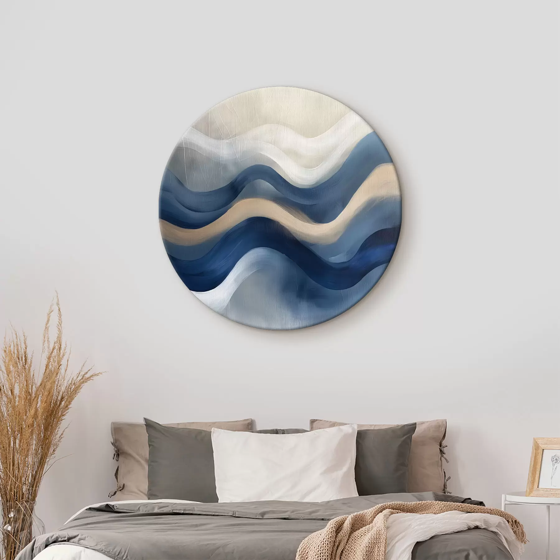 Pilt sinised - beežid jooned r40242