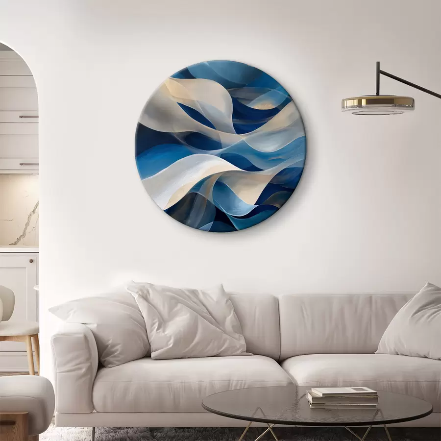 Fototapeedid helitugevuse jooned on sinised r40248