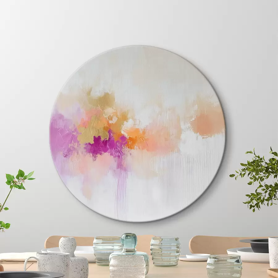 Pilt Abstraktne joonistus värvitõmmetega r40278