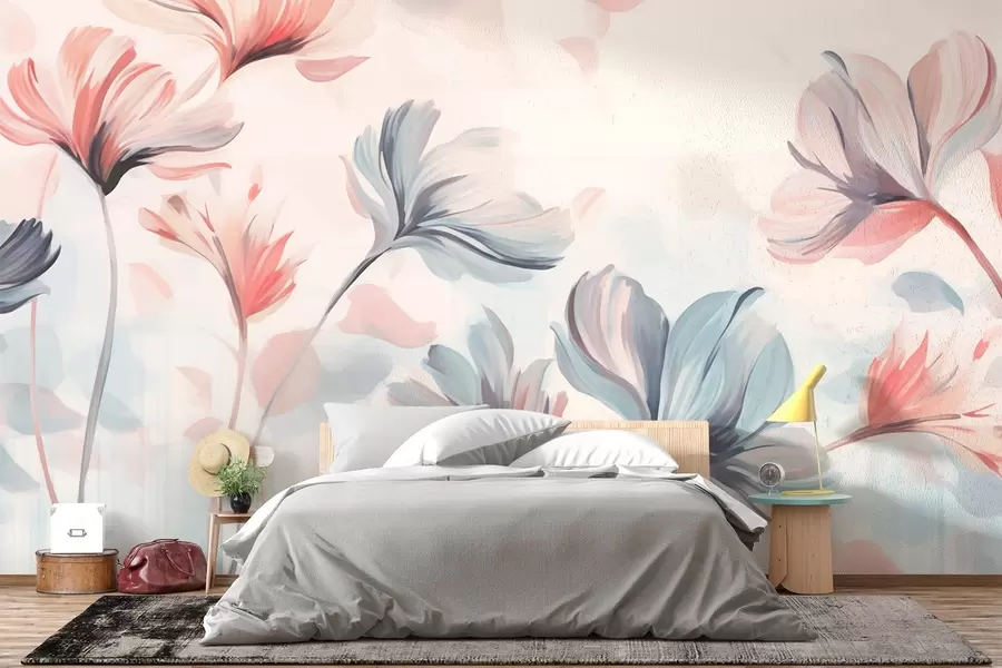 Fototapeedid Looduslilled pastelsetes värvides w02457