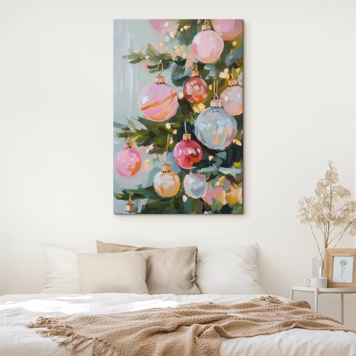 Pilt Mitmevärvilised pallid jõulupuul s42104