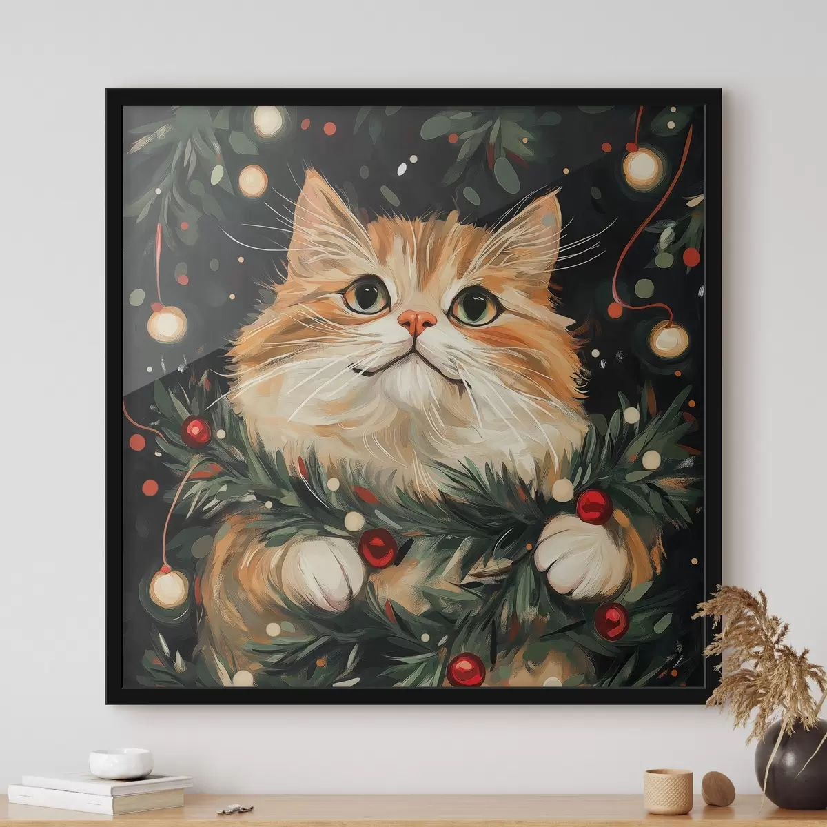 Plakat Uusaasta kass f42105