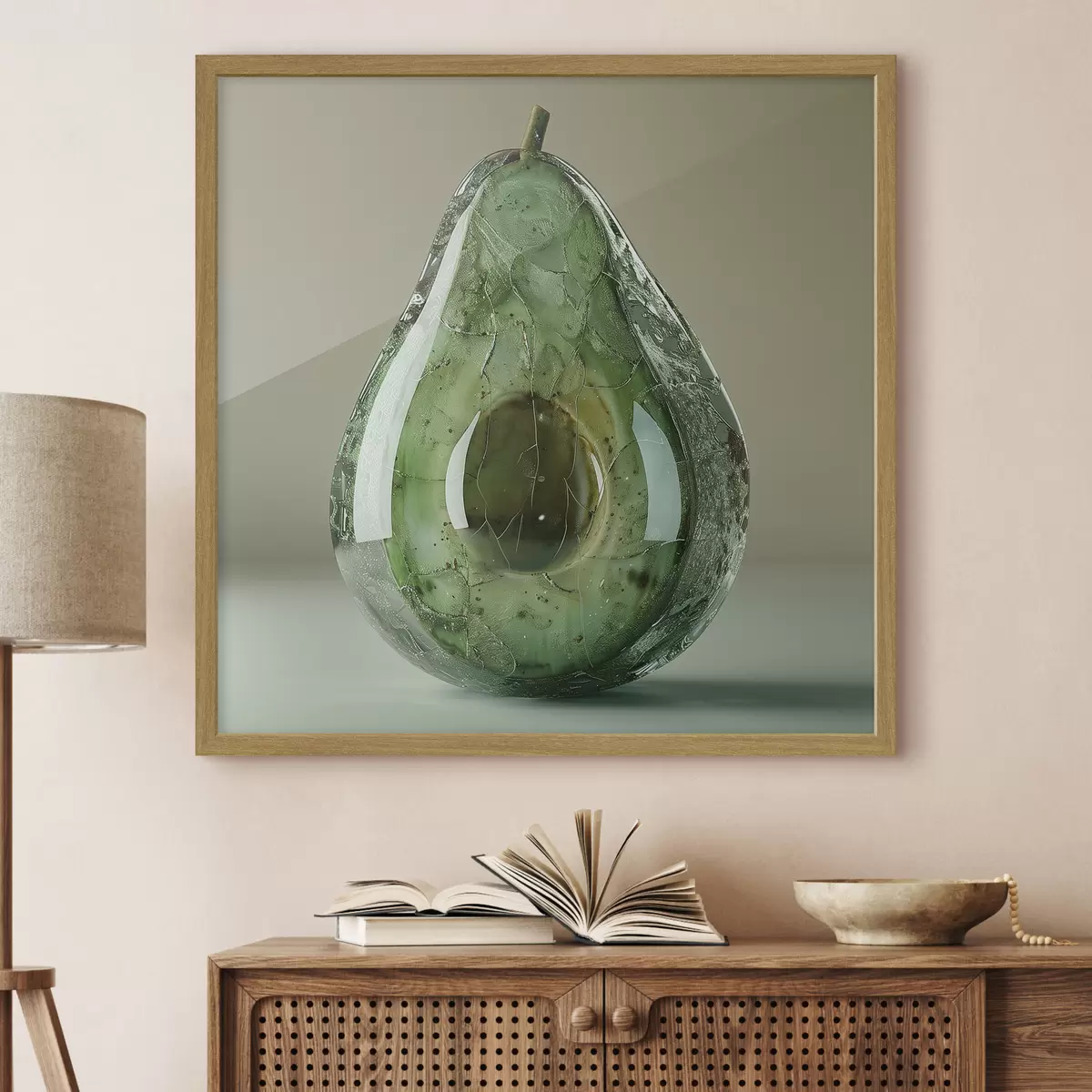 Plakat Köögiviljad, klaasist avokaado f42068