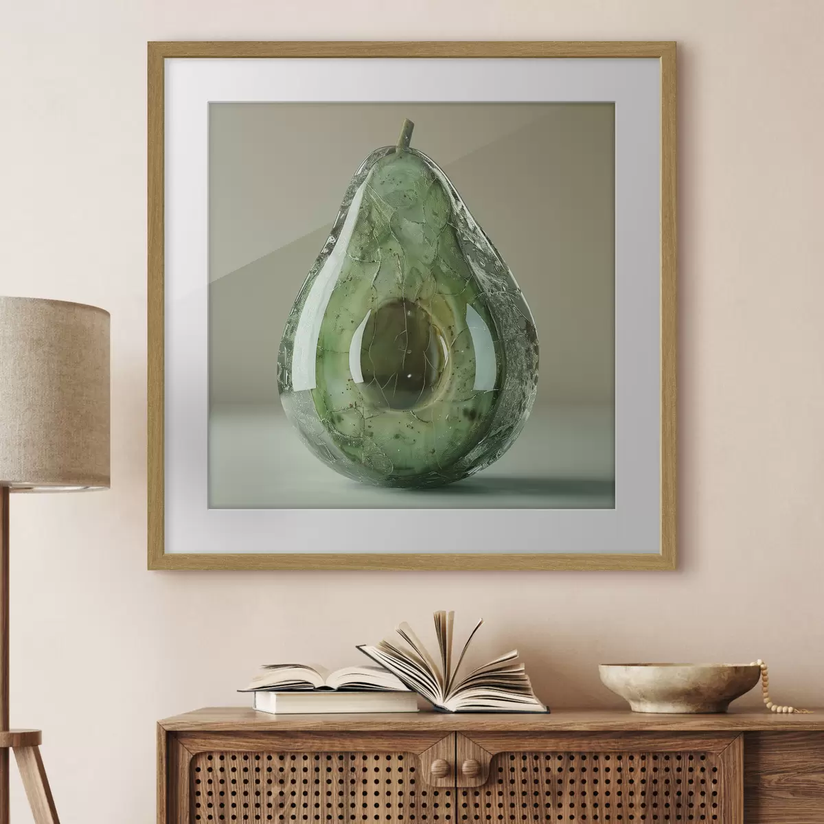 Plakat Köögiviljad, klaasist avokaado f42068