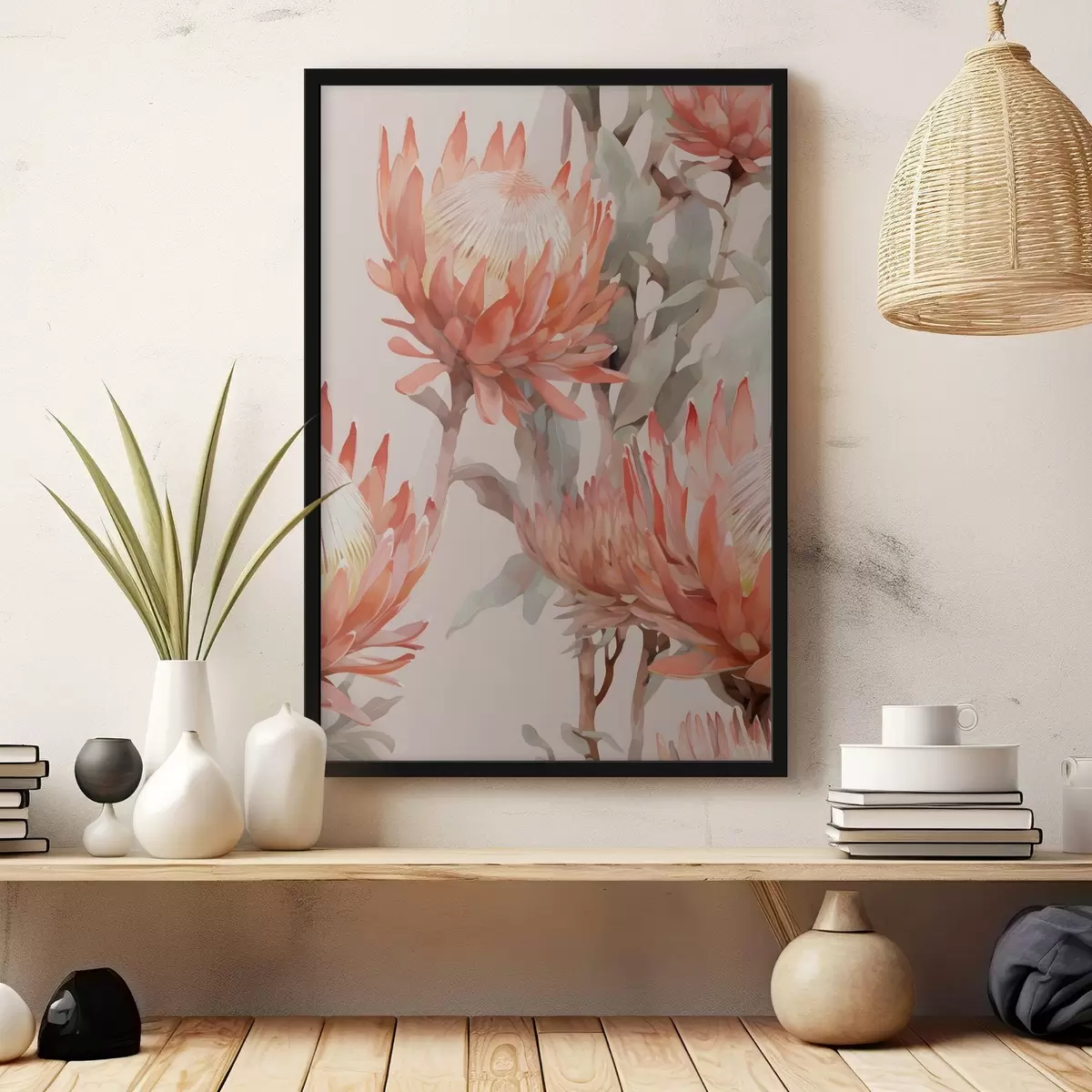 Plakat Lähivõtte lilledest f37126