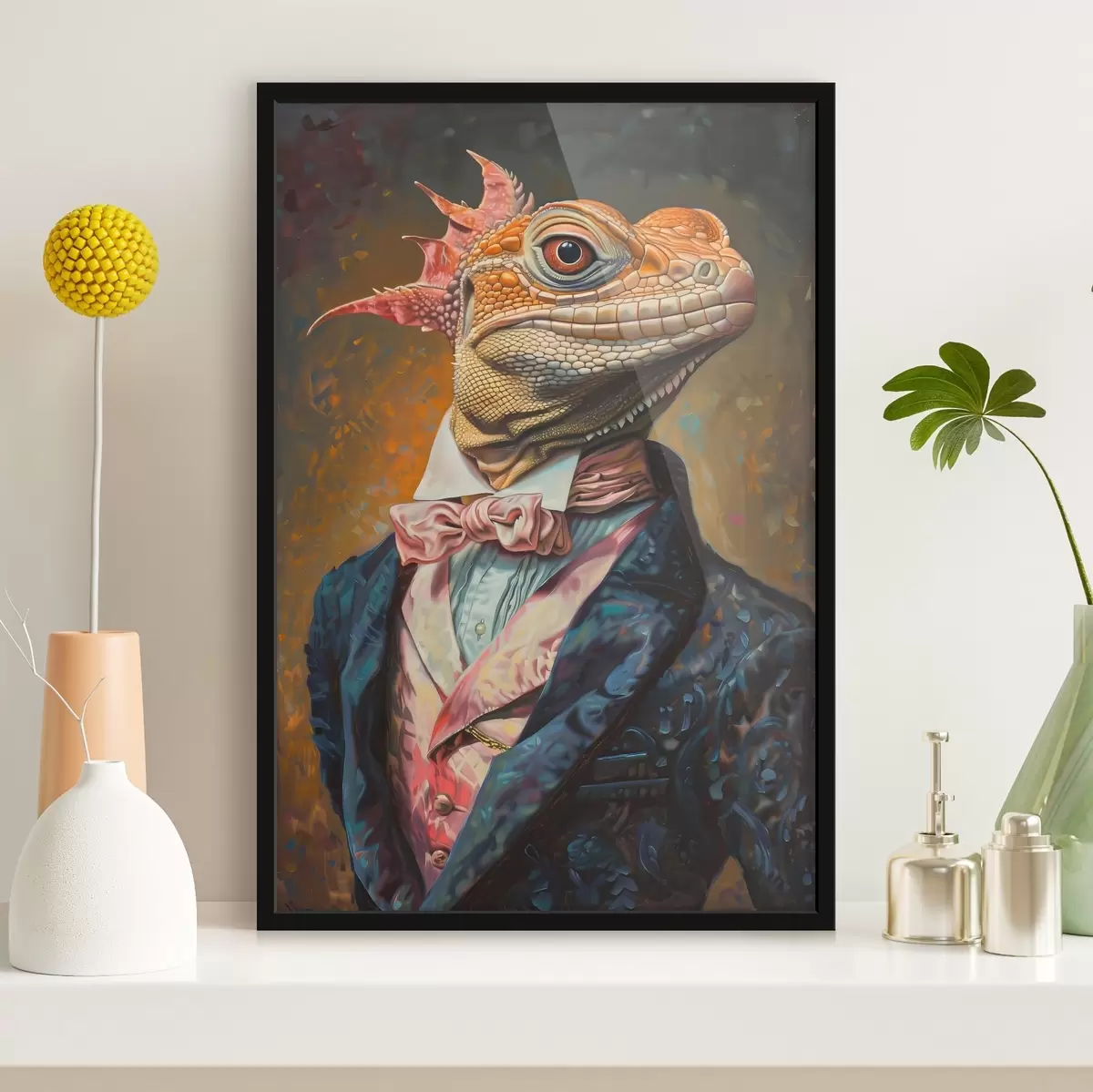 Plakat Sisalik ülikonnas f38374