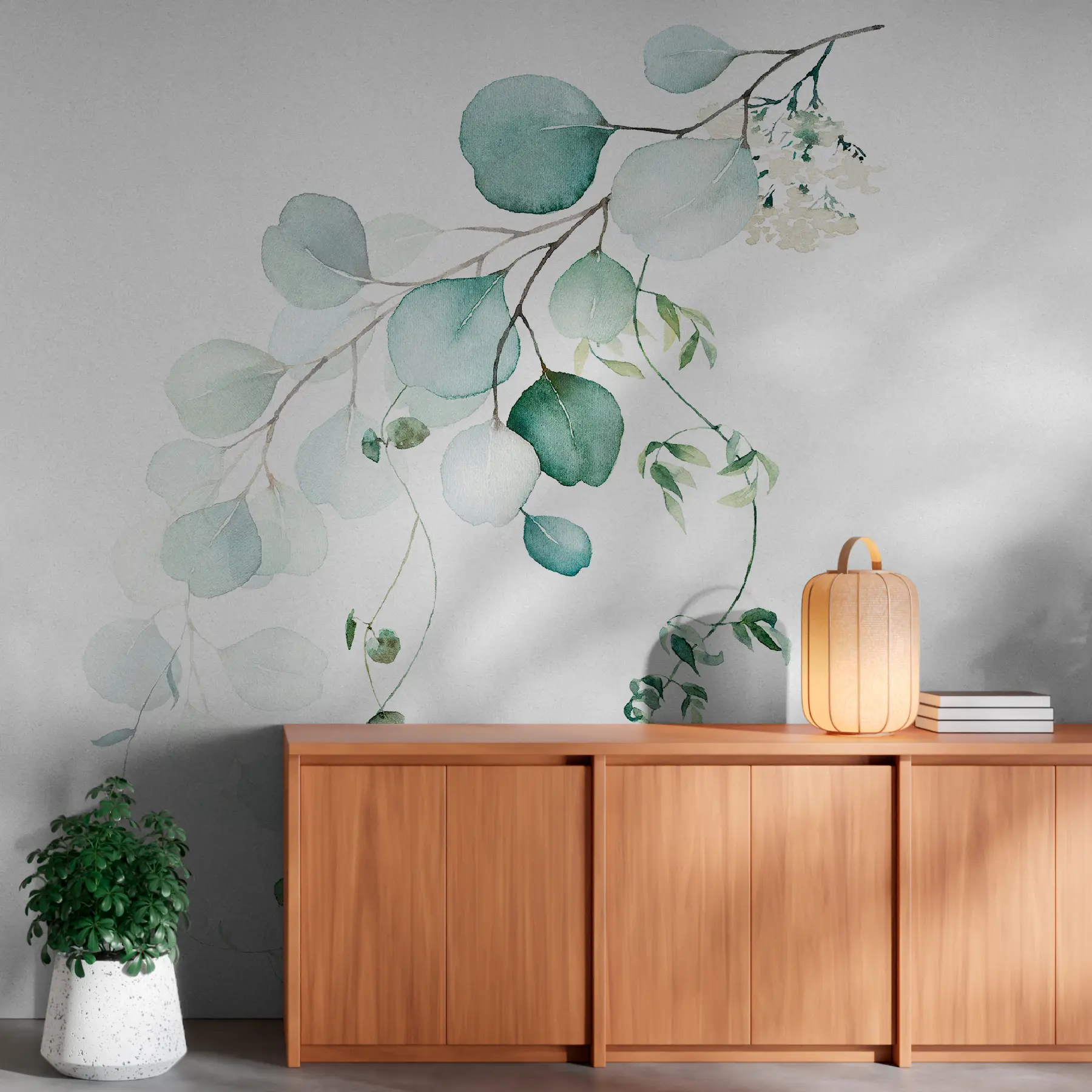 Fototapeedid Lehtedega oks u51026