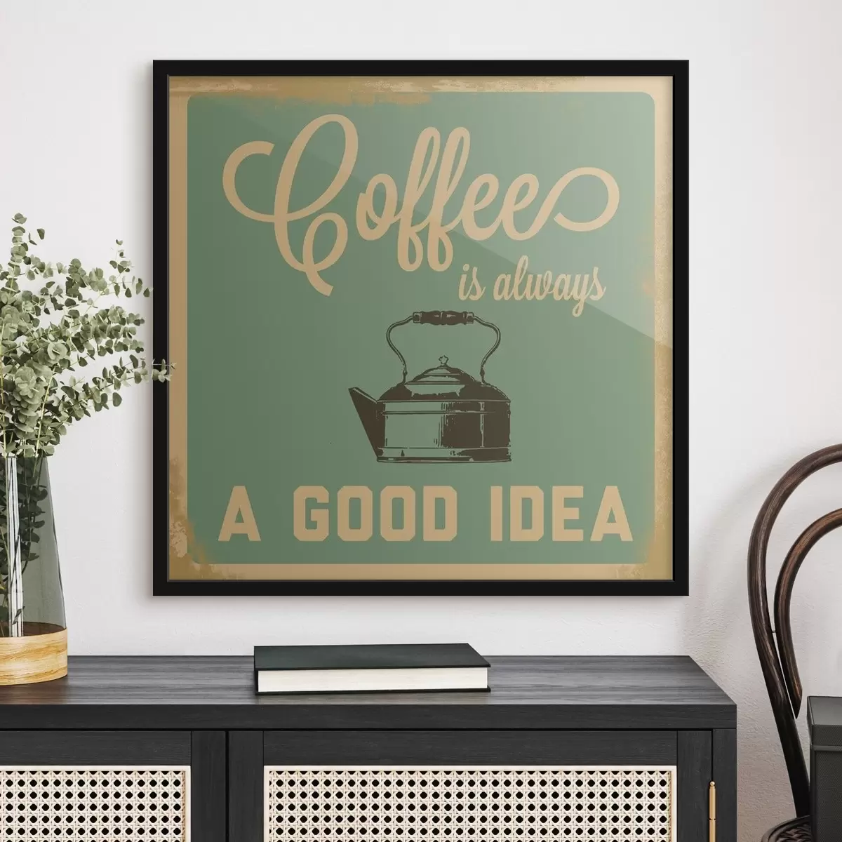 Plakat Ristkülik, mootorsõiduk ja font f07842