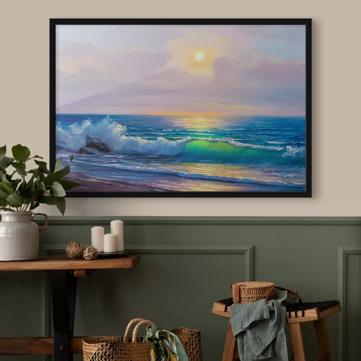 Plakat Vesi, pilv ja taevas f17732