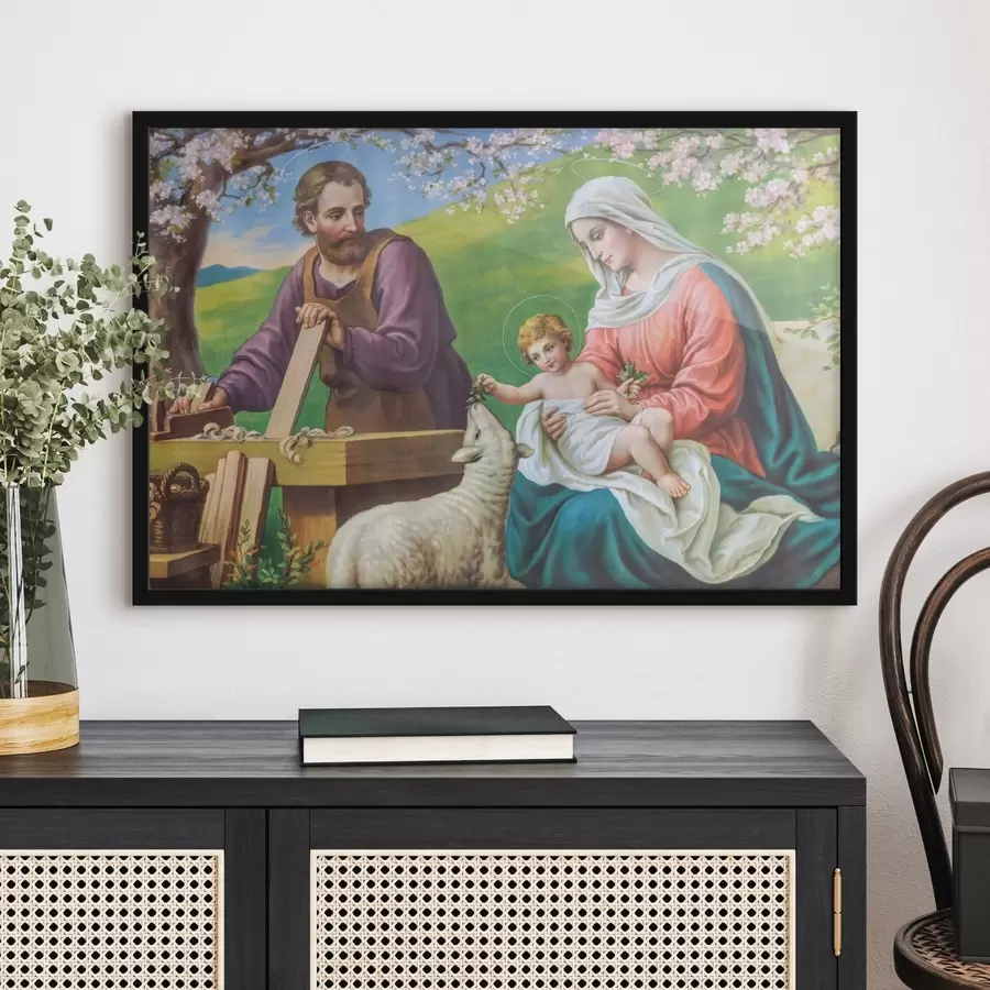 Fototapeedid Püha perekonna kujutis f33496