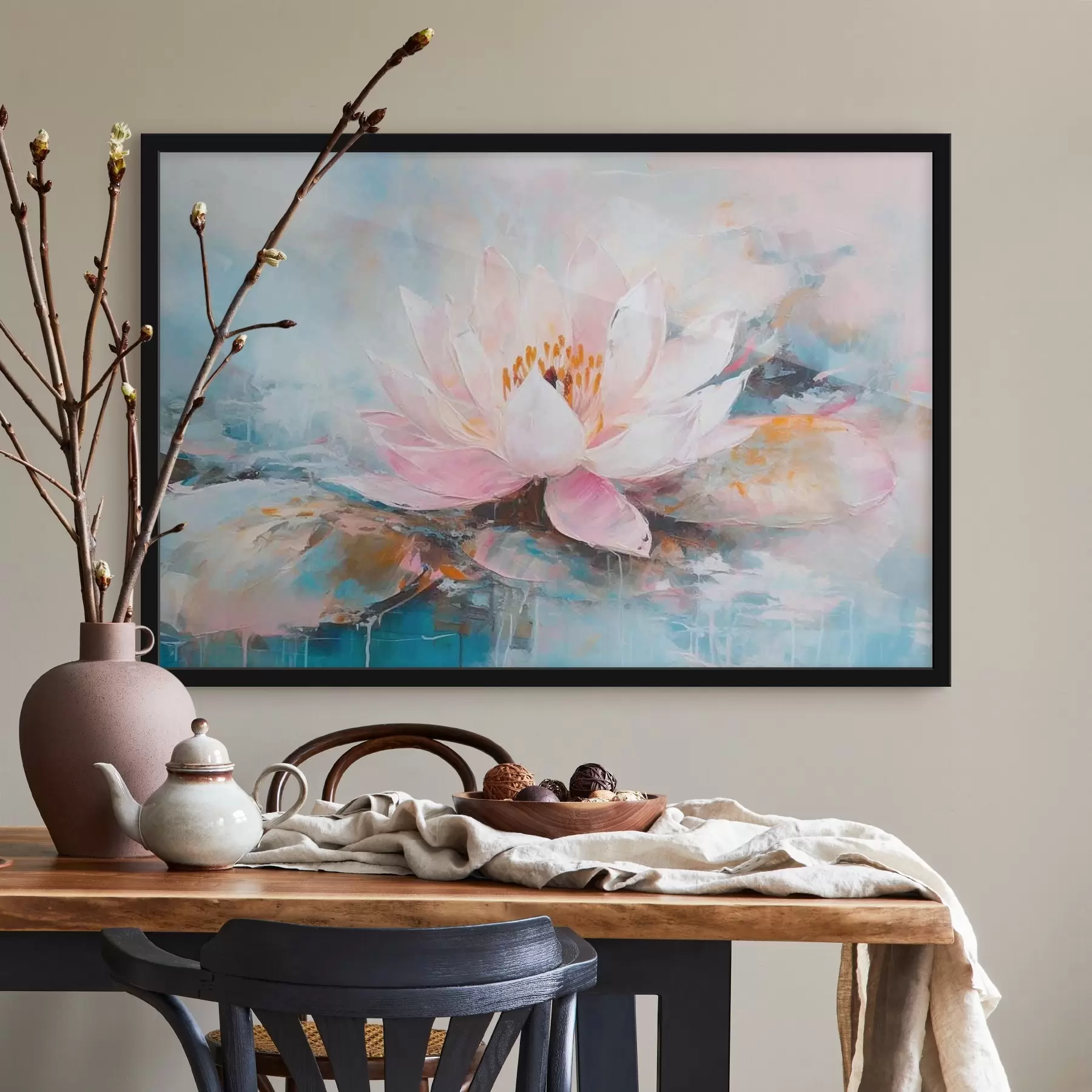 Fototapeedid Akvarell pune illustratsioon f35449