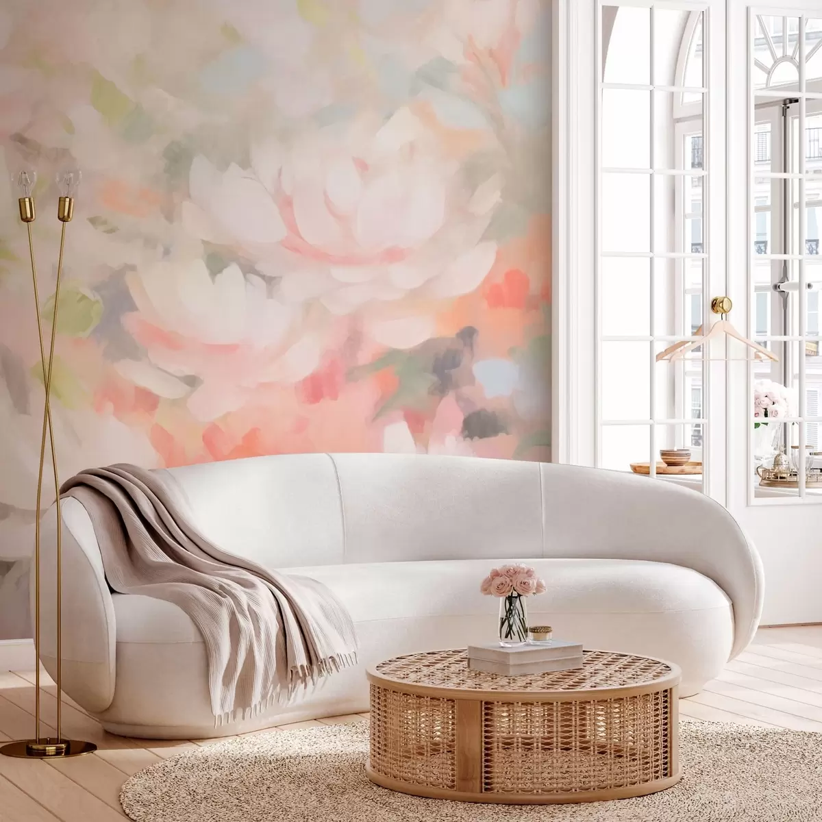 Fototapeedid Roosad lilled w08547