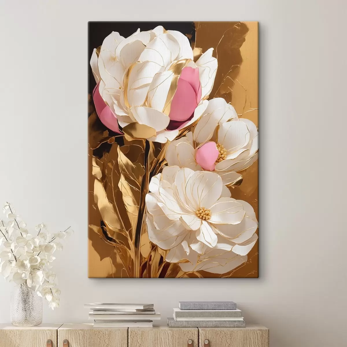 Pilt Lilled kollasel taustal s42090