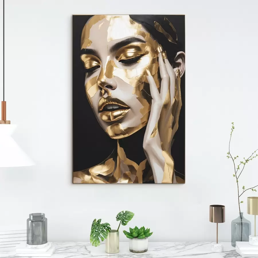 Pilt Tüdruku nägu värvitud s42091