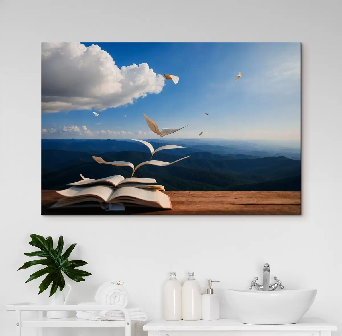 Pilt Lendavad raamatu leheküljed s42095