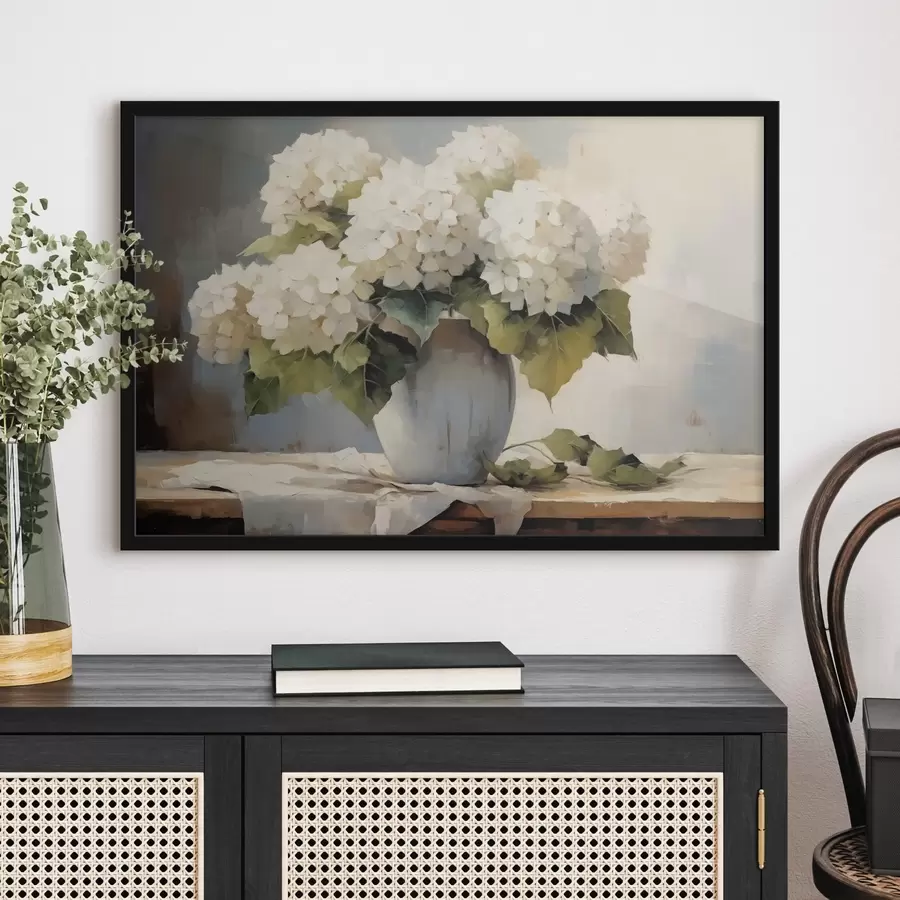 Fototapeedid Vaas lilledega laual f41761