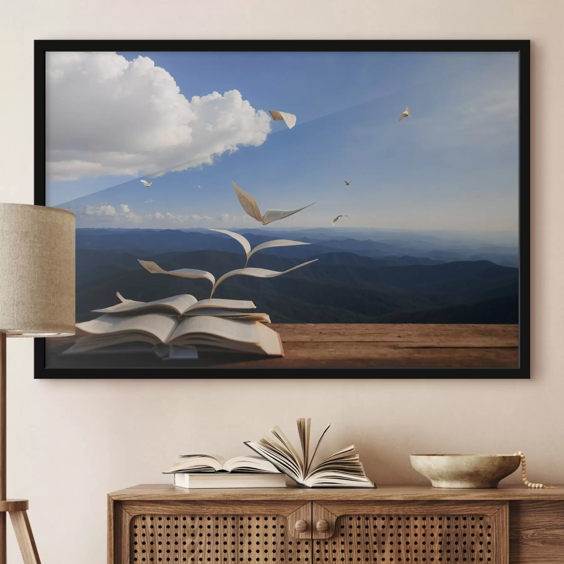 Pilt Lendavad raamatu leheküljed f42095