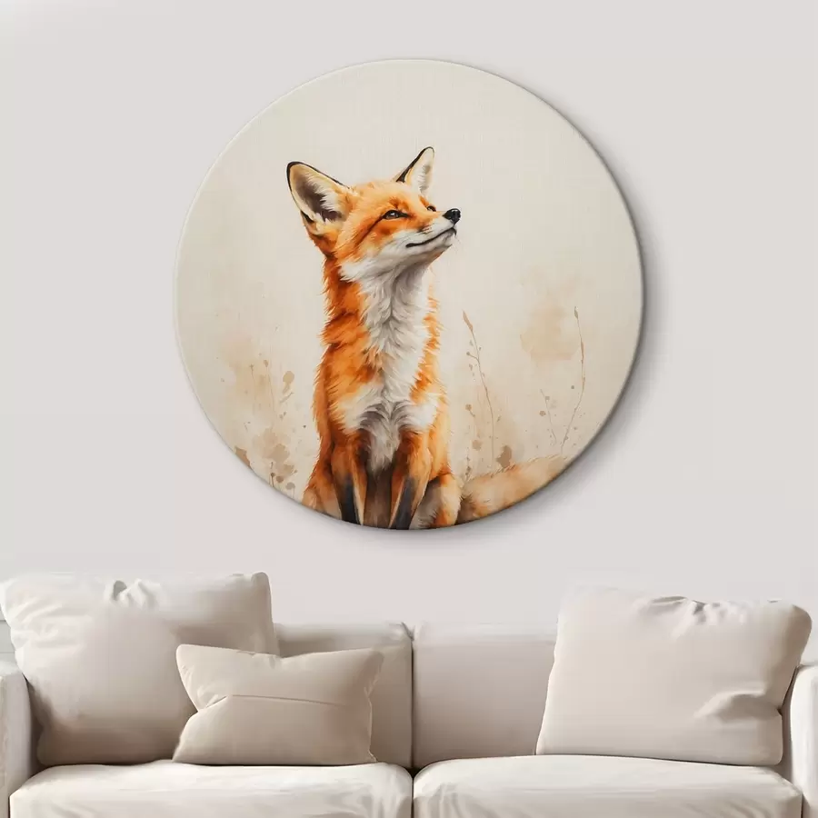 Pilt Rebane beežil taustal r41778