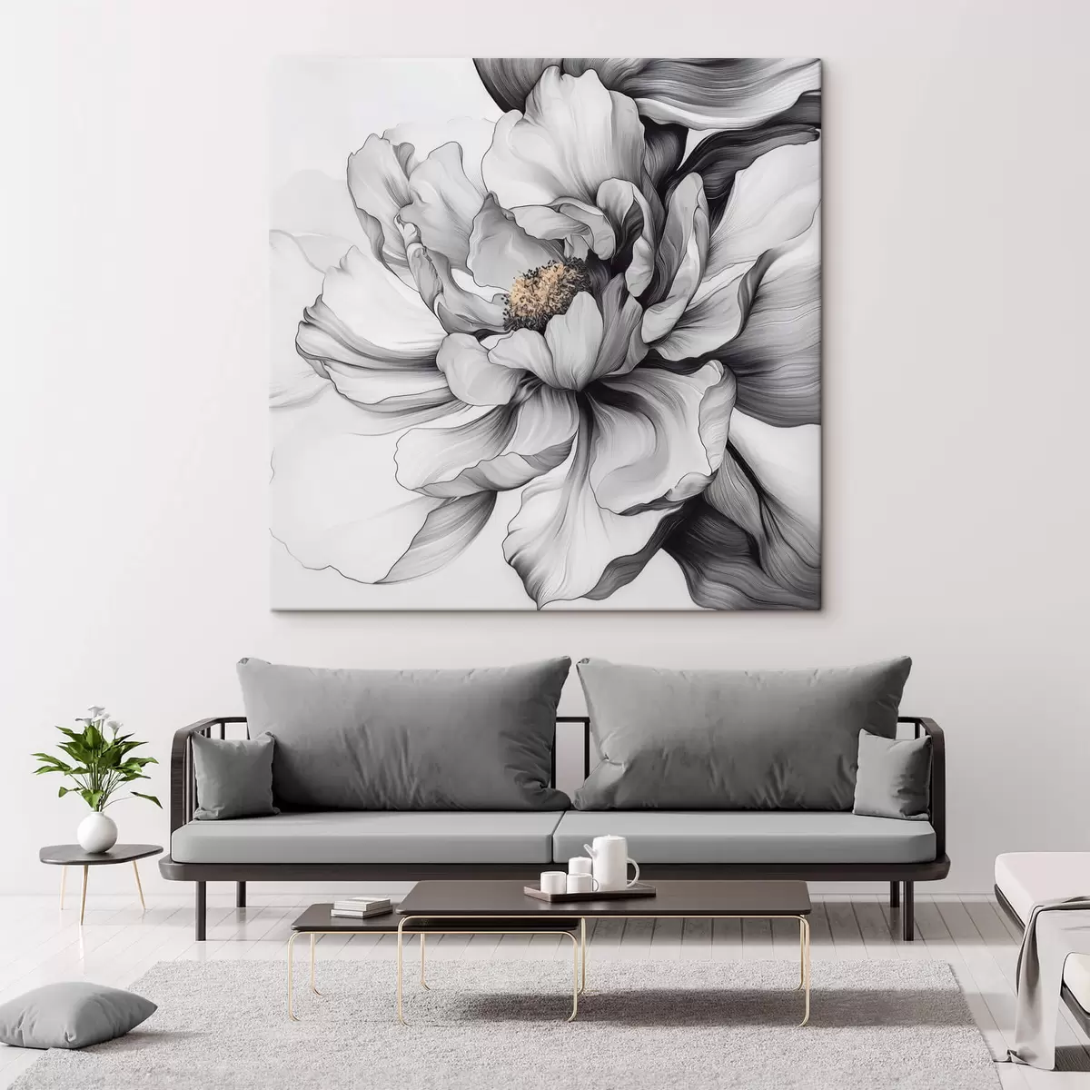 Pilt Suur abstraktne lill s41990