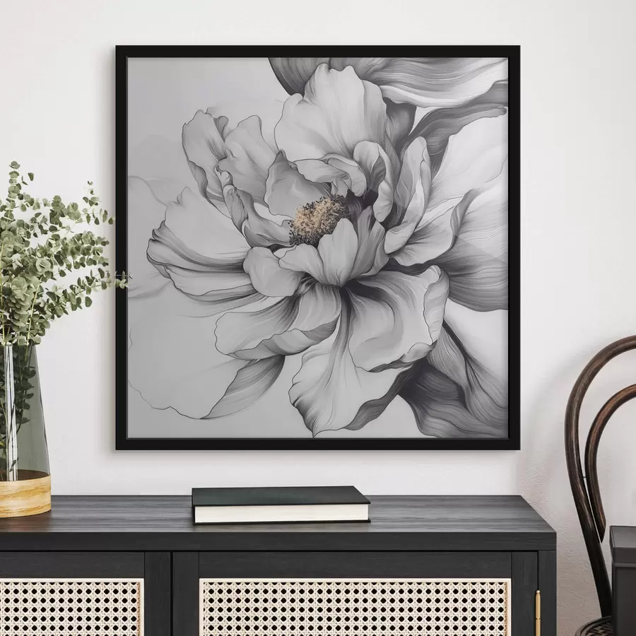 Fototapeedid Suur abstraktne lill f41990