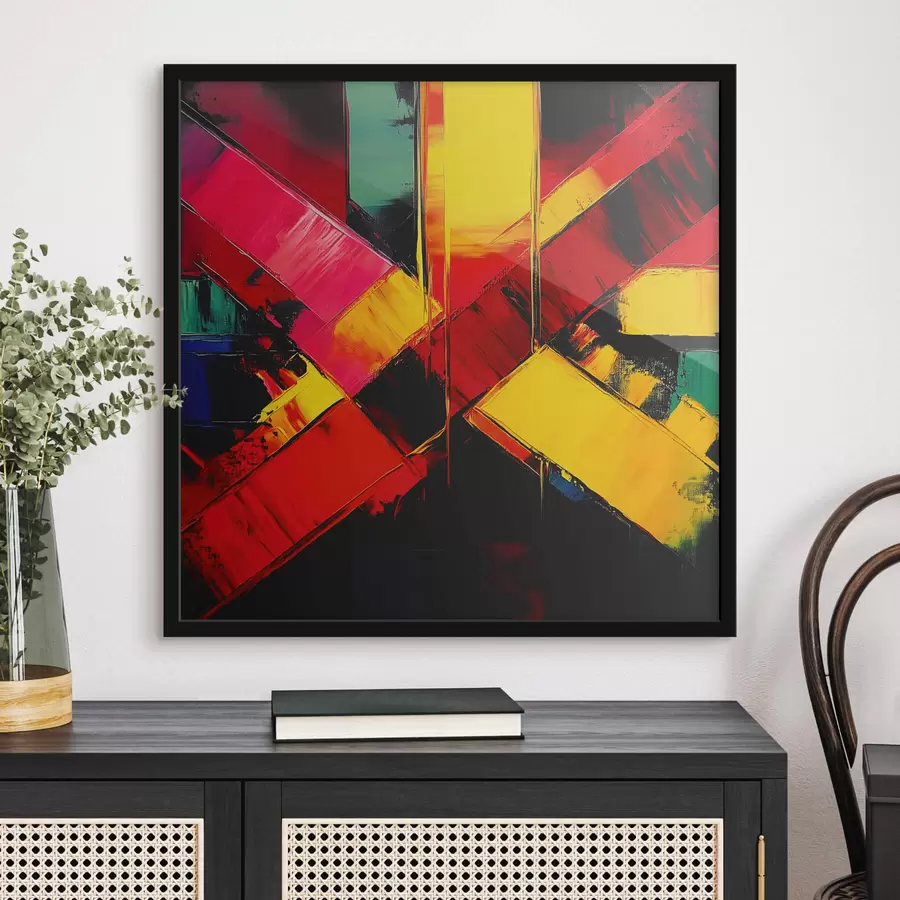 Fototapeedid Mitmevärviline abstraktsioon f42112