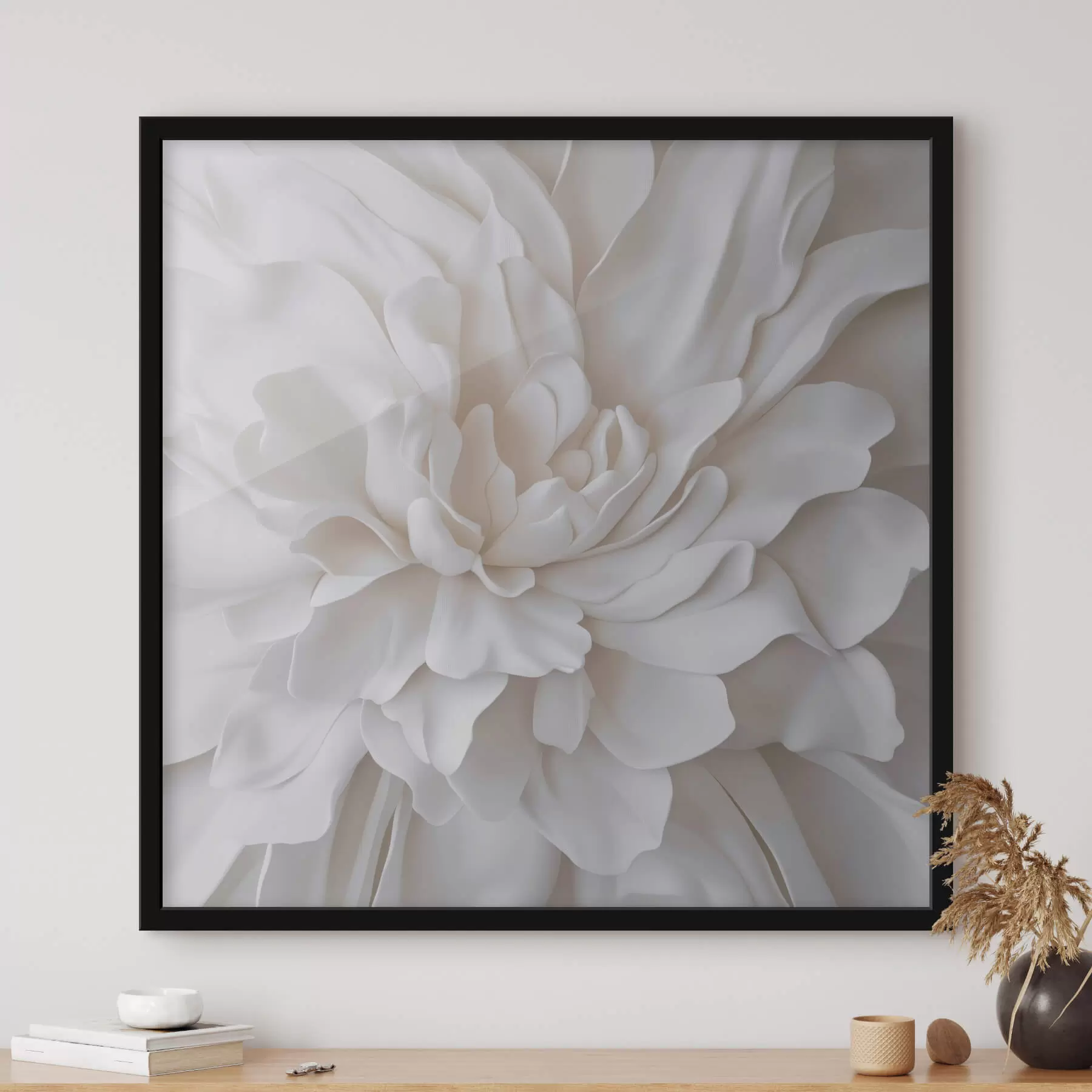 Fototapeedid Suured abstraktsed kroonlehed f42130