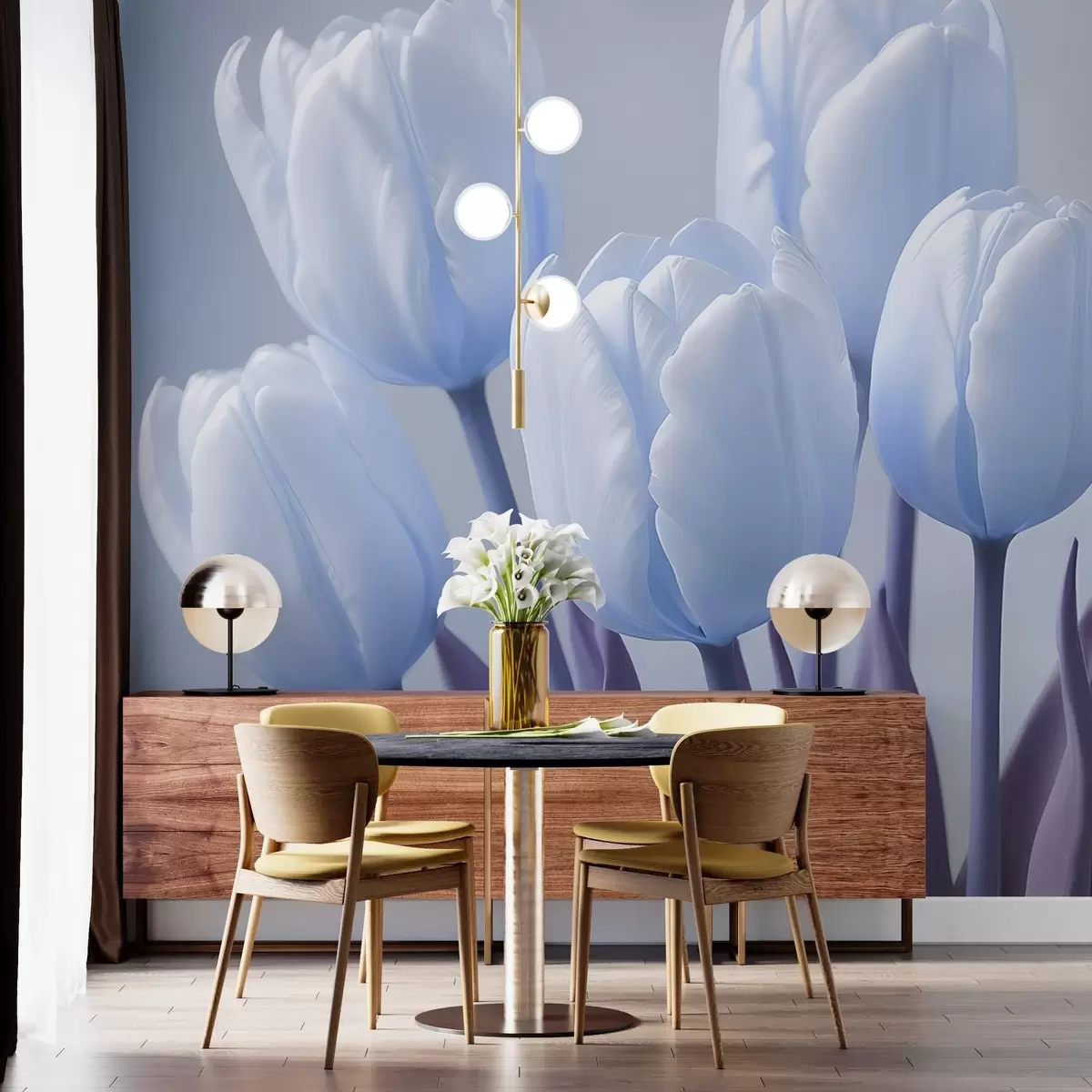 Fototapeedid Õrn tulpide kimp w02616v1