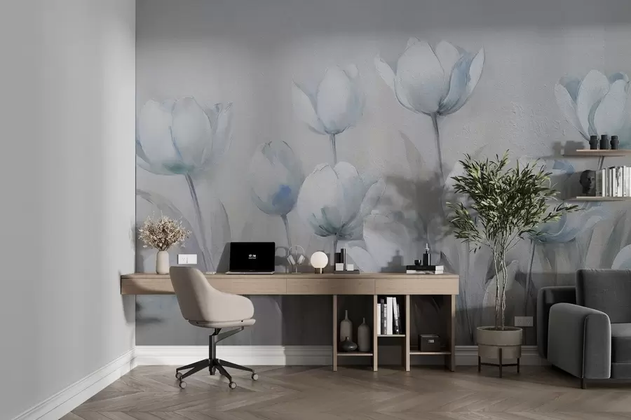 Fototapeedid Tulbid grunge stiilis w02618v1