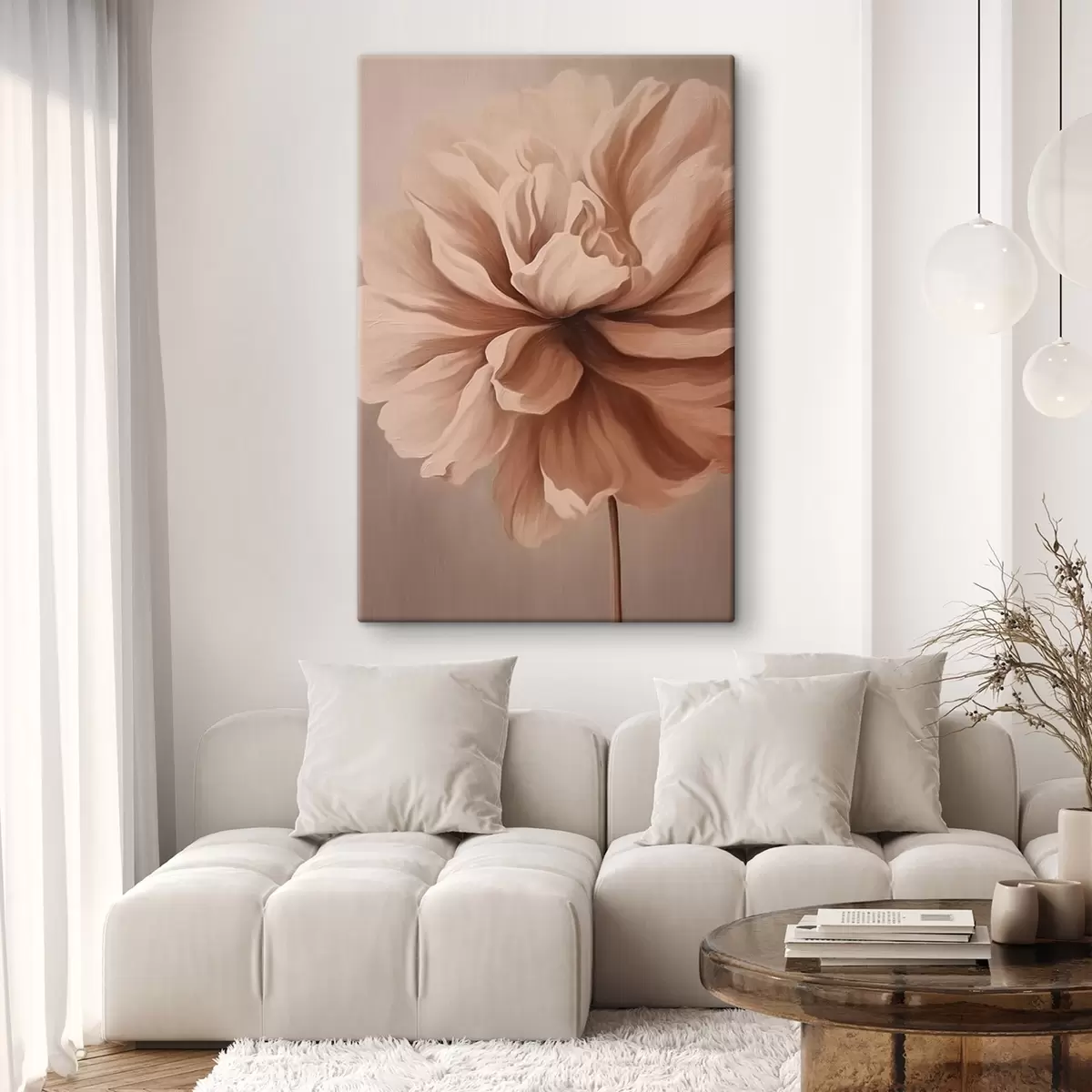 Pilt Õrn lill pehmete värvidega s42158