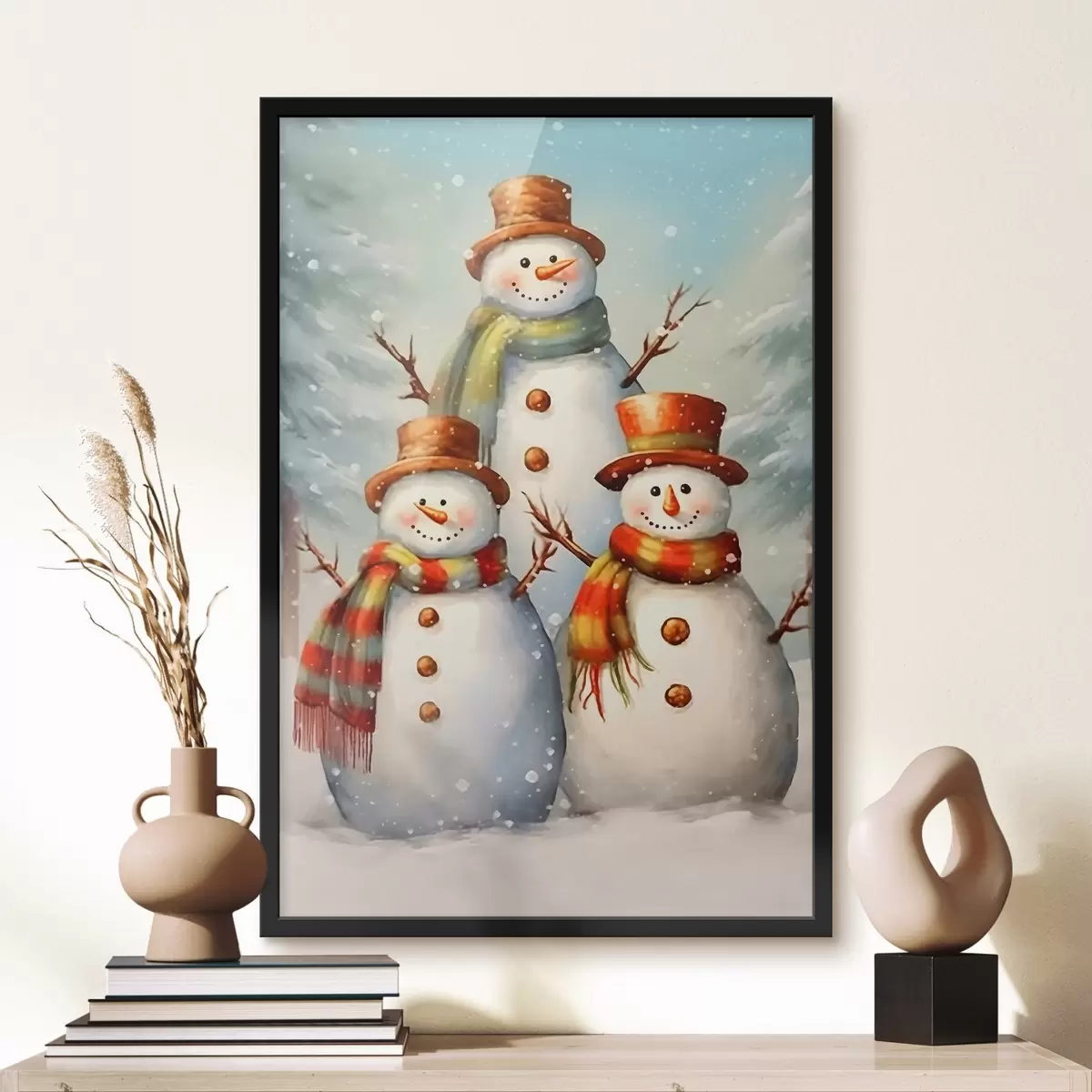 Plakat Lumemehi talvel f42170