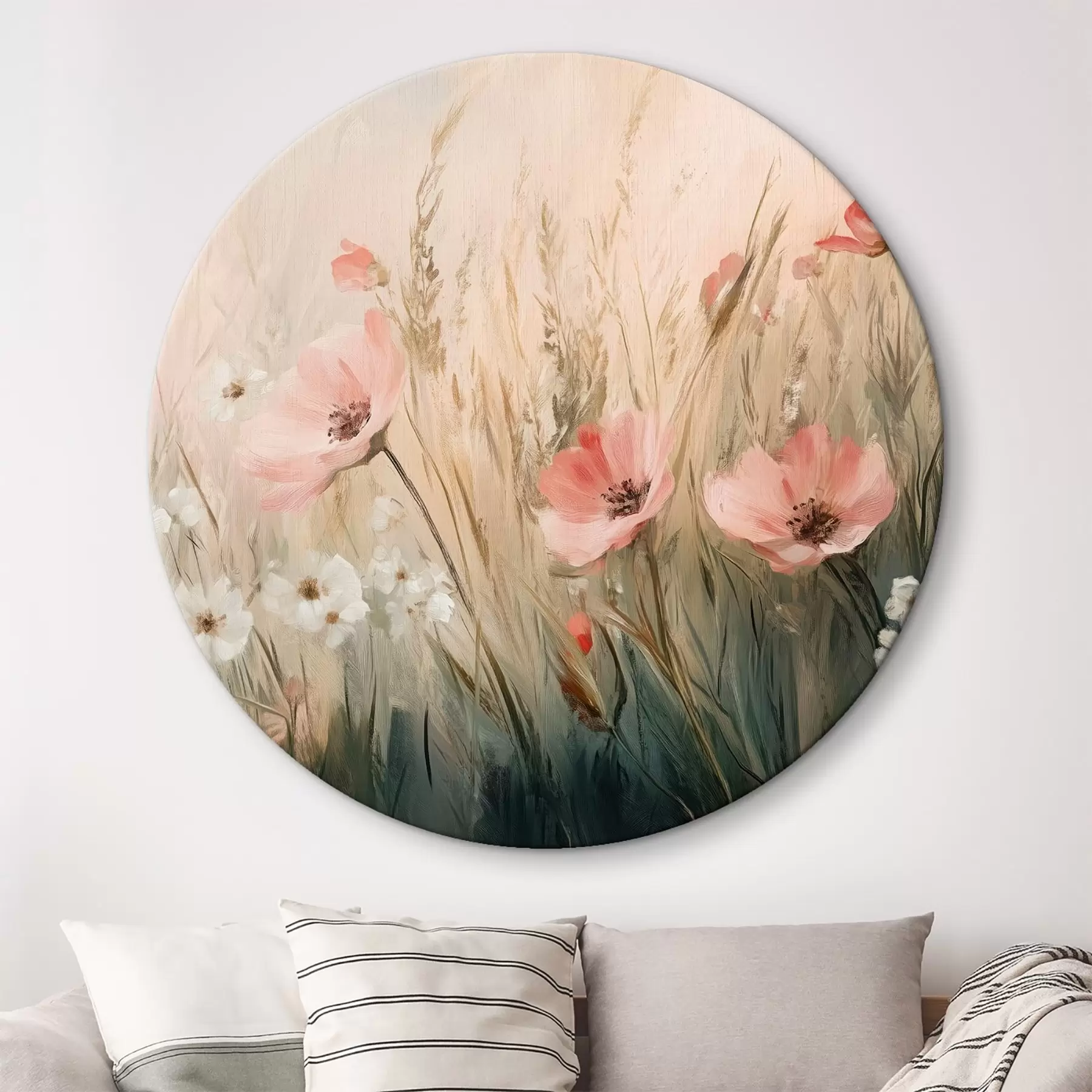 Pilt Lilled heinamaal, maaliline, akrüülstiilis r42209