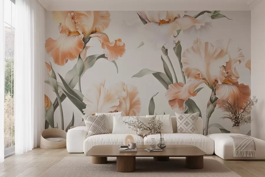 Fototapeedid Iirised pastelsetes värvides w08568