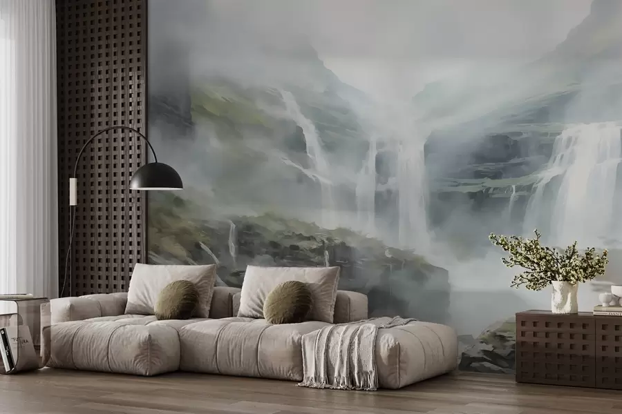 Fototapeedid Veejuga udus w08572