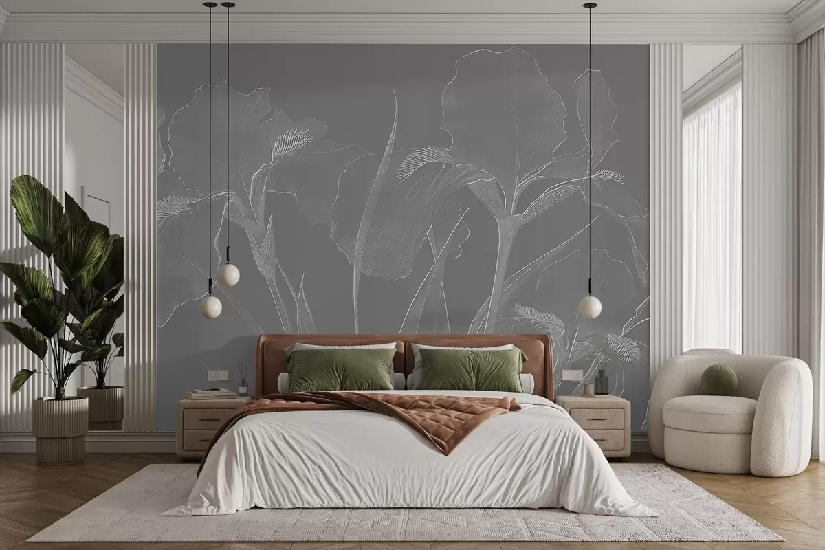 Fototapeedid Graveerimine iirisega w08575